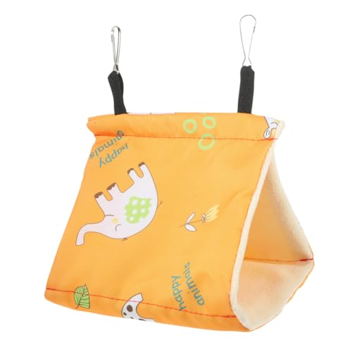 Warmhm Hängendes Vogelhaus aus Baumwolle Bequeme Hängematte für Vögel und Kleine Haustiere Warm und Strapazierfähig Geeignet für Käfige Mittlere und Kleine Vögel von Warmhm