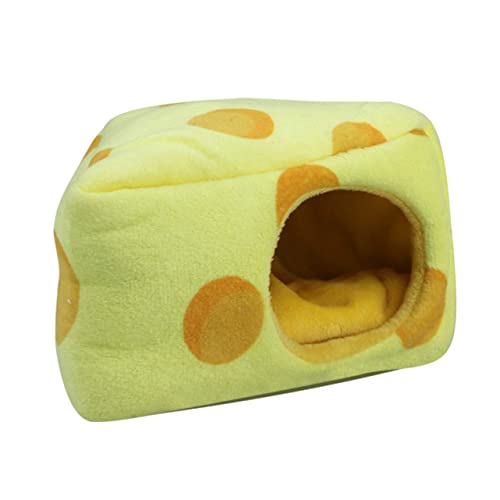 Warmhm Hamster Plüschhöhle Warmes und Winddichtes Plüschbett für Kleine Haustiere Gemütliches Schlaf und Spielhaus für Hamster Meerschweinchen Chinchillas und Ratten Warmhm Hamster Plüschhöhle Warmes und Winddichtes Plüschbett für Kleine Haustiere Gemütliches Schlaf und Spielhaus für Hamster Meerschweinchen Chinchillas und Ratten von Warmhm