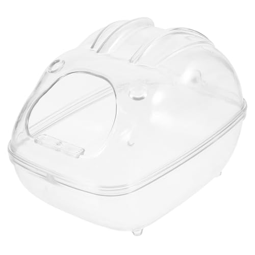 Warmhm Hamster Sandbadewanne Durchsichtiger Sandbadebehälter für Kleine Haustiere für Hamster Mäuse und Chinchillas zu Reinigen und Spritzwassergeschützt Warmhm Hamster Sandbadewanne Durchsichtiger Sandbadebehälter für Kleine Haustiere für Hamster Mäuse und Chinchillas zu Reinigen und Spritzwassergeschützt von Warmhm