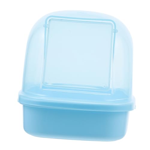 Warmhm Hamster-sandbadbehälter, Chinchilla-saunaraum, Sandbad-Box Für Rennmäuse, Chinchilla-mäuse, Kleine Haustiere von Warmhm