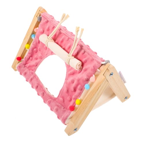 Warmhm Hamsterbett Dekoratives Versteck für Meerschweinchen und Nager Atmungsaktiv und Warm für Jahreszeiten Platzsparendes Design für Privatsphäre und Spaß Warmhm Hamsterbett Dekoratives Versteck für Meerschweinchen und Nager Atmungsaktiv und Warm für Jahreszeiten Platzsparendes Design für Privatsphäre und Spaß von Warmhm