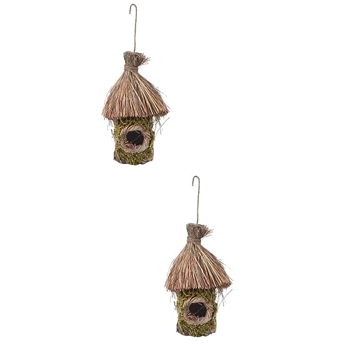 Warmhm Handdekor 2 STK Vogelnest Gemütliche Vögel Vogelhäuschen Im Hinterhof Weihnachtsdekoration Im Freien Vogelschlafsack Hibiskus- Vogelversteck Käfig Hölzern Hängend Strohnest Warmhm Handdekor 2 STK Vogelnest Gemütliche Vögel Vogelhäuschen Im Hinterhof Weihnachtsdekoration Im Freien Vogelschlafsack Hibiskus- Vogelversteck Käfig Hölzern Hängend Strohnest von Warmhm