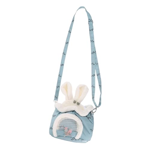 Warmhm Haustier Reisetasche Für Hamster Und Kleine Atmungsaktiv Und Langlebig Verstellbarer Riemen Große Kapazität Für Reisen Und Outdoor Aktivitäten von Warmhm