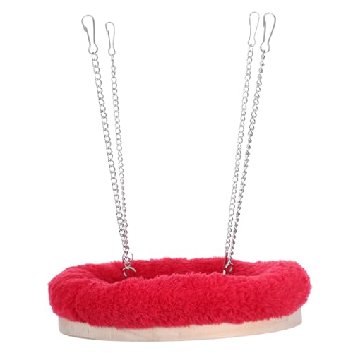 Warmhm Haustier Vogel Hängematte aus Hängendes Nestbett für Sittiche Papageien und Andere Kleintiere Platzsparendes Käfigzubehör Bequemes Plüschbett für Gesunde Tierhaltung Warmhm Haustier Vogel Hängematte aus Hängendes Nestbett für Sittiche Papageien und Andere Kleintiere Platzsparendes Käfigzubehör Bequemes Plüschbett für Gesunde Tierhaltung von Warmhm