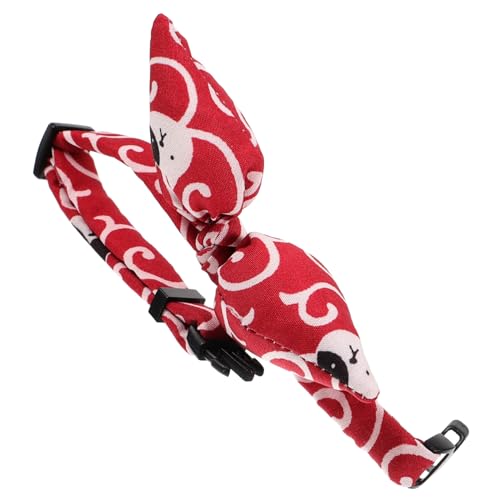 Warmhm Haustierkragen Mit Verstellbarem Bowtie Für Katzen Und Kleine Komfortables Atmungsaktives Design Für Täglichen Gebrauch Und Besonderen Anlässe von Warmhm
