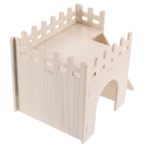 Warmhm Holz Hamsterhaus Mit Kletterleiter Doppelte Als Versteck Und Spielplatz Für Kleine Haustiere Wie Hamster Und Chinchilla Langlebiges Und Sicheres Design Warmhm Holz Hamsterhaus Mit Kletterleiter Doppelte Als Versteck Und Spielplatz Für Kleine Haustiere Wie Hamster Und Chinchilla Langlebiges Und Sicheres Design von Warmhm
