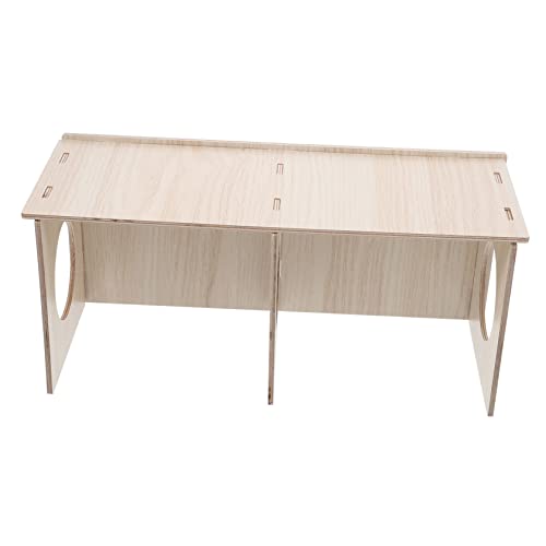 Warmhm Holzversteck für Hamster und Kleine Nager Gemütliche Holzkabine für Meerschweinchen Effektiver Rückzugsort für Langlebig Warmhm Holzversteck für Hamster und Kleine Nager Gemütliche Holzkabine für Meerschweinchen Effektiver Rückzugsort für Langlebig von Warmhm