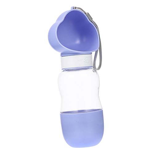 Warmhm Hundeflasche Für Unterwegs Wasserflasche Mit Futterbehälter Für Süßes Design Für Outdoor Aktivitäten von Warmhm