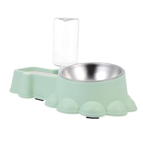 Warmhm Hundefutterspender Und Wassernapf Automatischer Haustier Fütterungsbehälter Mit Rutschfester Unterlage Design Für Katzen Zu Reinigen von Warmhm