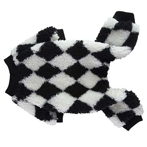 Warmhm Hundekleidung für Gemütliche Nächte Dekorative Pyjamas für Hochwertigem Fleece für Kleine bis Mittelgroße für Partys von Warmhm