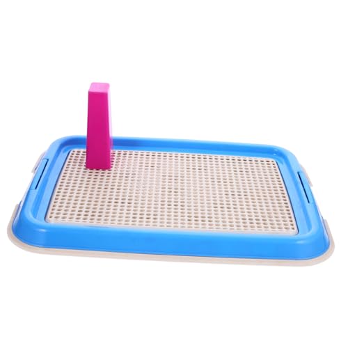 Warmhm Hundetoilette Für Kleine Und Mittelgroße rutschfeste Welpen Toilettenschale Mit Abnehmbarem Für Training Und Reinigung Tragbar Und Langlebig von Warmhm