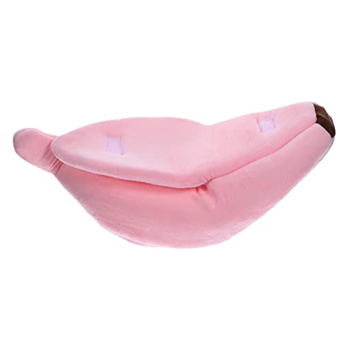 Warmhm Igelhaus für Kleintiere Warmes Schlafnest Banane Form für Hamster Chinchillas und Platzsparend Farbenfroh und Gemütlich Sorgt für Warmhm Igelhaus für Kleintiere Warmes Schlafnest Banane Form für Hamster Chinchillas und Platzsparend Farbenfroh und Gemütlich Sorgt für von Warmhm
