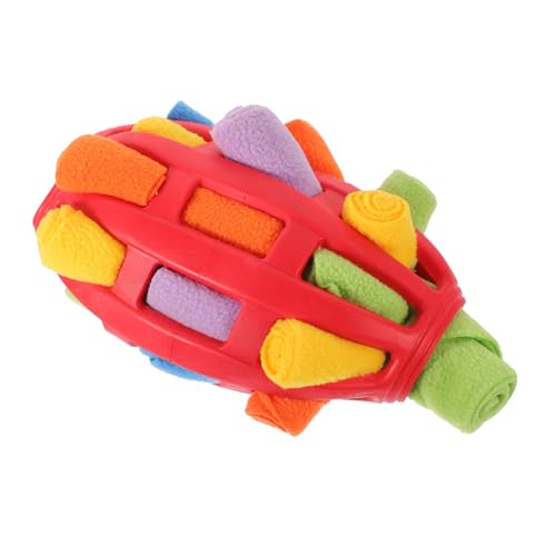 Warmhm Interaktiver Hundespielzeug Snuffle Ball Fördert Schnüffeln und Problemlösungsfähigkeiten für Hunde mit Versteckten Leckerlis Leicht und Langlebig für Tägliche Unterhaltung von Warmhm
