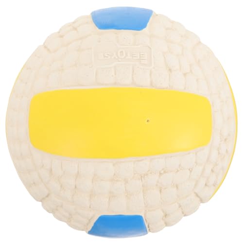Warmhm Interaktives für Quietschender Volleyball Zahnungsball aus Sicherem Material für Indoor und Outdoor Fördert Aktivität und Spaß Beim Warmhm Interaktives für Quietschender Volleyball Zahnungsball aus Sicherem Material für Indoor und Outdoor Fördert Aktivität und Spaß Beim von Warmhm