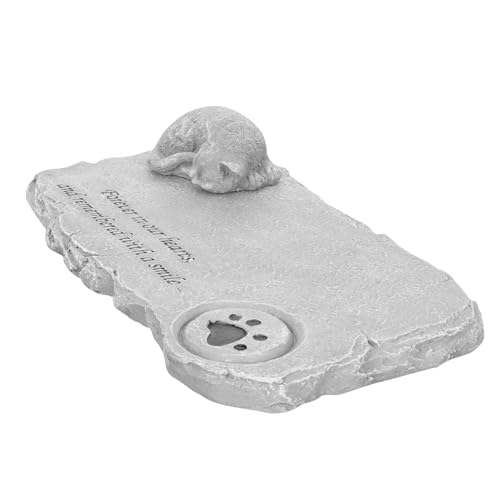Warmhm Katzengedenkstein Für Garten Süßes Kätzchen Pet Memorial Plaque Wetterfeste Steindekoration Für Tiergrab Erinnerungsstein Für Geliebte Katzen Warmhm Katzengedenkstein Für Garten Süßes Kätzchen Pet Memorial Plaque Wetterfeste Steindekoration Für Tiergrab Erinnerungsstein Für Geliebte Katzen von Warmhm