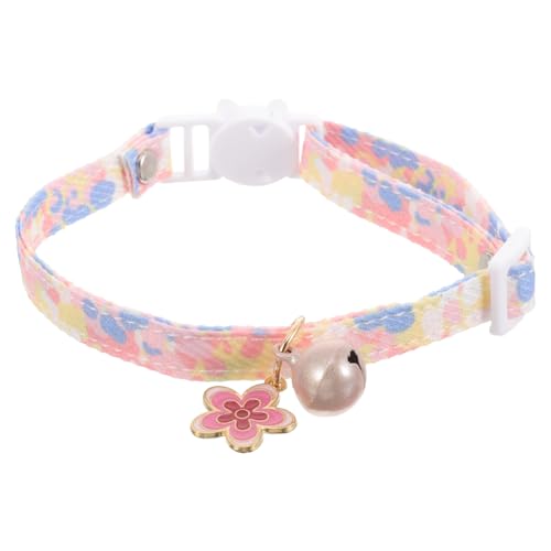 Warmhm Katzenhalsband mit Verstellbarem Design Dekoratives Haustierhalsband mit Glocke Atmungsaktives für Katzen und Kleine für Partys Warmhm Katzenhalsband mit Verstellbarem Design Dekoratives Haustierhalsband mit Glocke Atmungsaktives für Katzen und Kleine für Partys von Warmhm