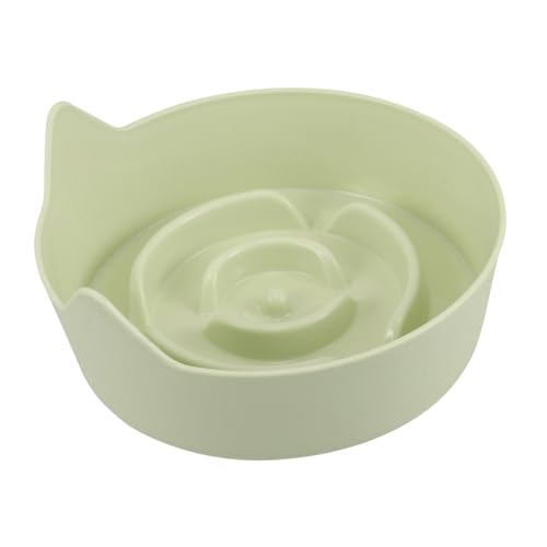 Warmhm Katzenschüssel mit Rutsch Basis Flache Futter und Wasserschüssel für Kätzchen und Kleine Süßes Katzenohren Design Langlebig und Fördert Langsames Essen Bunten Warmhm Katzenschüssel mit Rutsch Basis Flache Futter und Wasserschüssel für Kätzchen und Kleine Süßes Katzenohren Design Langlebig und Fördert Langsames Essen Bunten von Warmhm