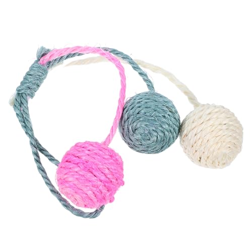 Warmhm Katzenspielzeug Sisalball Katze kratzt Katzenzubehör für Wohnungskatzen Katzenball Spielzeugball Katzenkugeln für Innenkatzen Kratzball für Katzen Katzenspielzeug aus Sisal Warmhm Katzenspielzeug Sisalball Katze kratzt Katzenzubehör für Wohnungskatzen Katzenball Spielzeugball Katzenkugeln für Innenkatzen Kratzball für Katzen Katzenspielzeug aus Sisal von Warmhm
