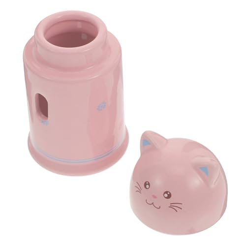 Warmhm Keramische Hamster Wasserflaschenhalterung Stabiler Stand Für Hamster Und Meerschweinchen Pflegeleicht Zierliches Katzenmotiv Für Tierbedarf Pastellfarben Warmhm Keramische Hamster Wasserflaschenhalterung Stabiler Stand Für Hamster Und Meerschweinchen Pflegeleicht Zierliches Katzenmotiv Für Tierbedarf Pastellfarben von Warmhm