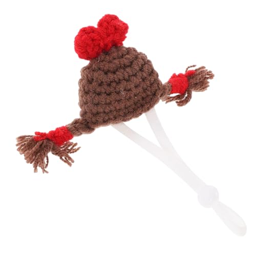 Warmhm Kleiner Tierhut für Meerschweinchen und Hamster Handgestrickte Mütze für Haustiere mit Verstellbarem Design für Halloween und Partys Süßes Kostümzubehör für Kleine Tiere Warmhm Kleiner Tierhut für Meerschweinchen und Hamster Handgestrickte Mütze für Haustiere mit Verstellbarem Design für Halloween und Partys Süßes Kostümzubehör für Kleine Tiere von Warmhm
