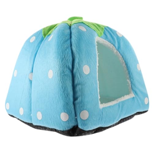 Warmhm Kleintier Für Innen Waschbares Kaninchenbett Und Meerschweinchen Hideout Herzform Gemütlicher Rückzugsort Für Hamster Und Chinchillas von Warmhm
