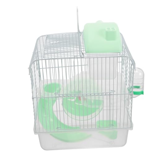 Warmhm Kleintierkäfig für Hamster Transparentes Schloss Mehrzweck Käfig für Ratten und Meerschweinchen Sicherer mit Großer Bewegungsfreiheit Warmhm Kleintierkäfig für Hamster Transparentes Schloss Mehrzweck Käfig für Ratten und Meerschweinchen Sicherer mit Großer Bewegungsfreiheit von Warmhm