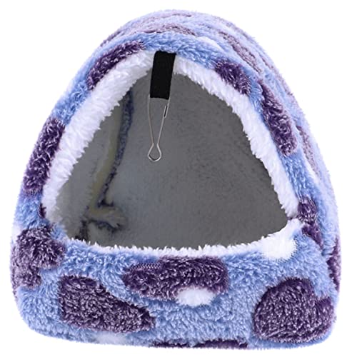 Warmhm Kuschelige Hängematte Für Kleine Haustiere Warmes Und Sicheres Hamsterbett Mit Wandhalterung Für Meerschweinchen Und Hamster von Warmhm