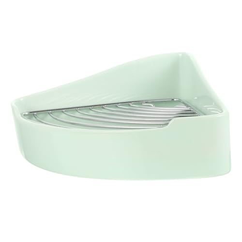 Warmhm Meerschweinchen Toilette Dreieckige Keramik Toilettenbox Für Kleintiere Und Hamster rutschfeste Auslaufsichere Katzentoilette Wasserblau Pflegeleichte von Warmhm