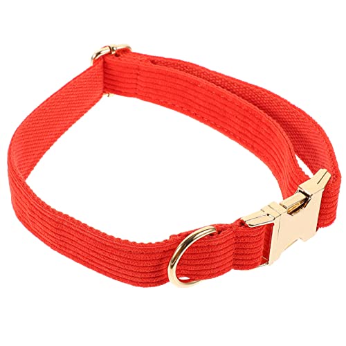 Warmhm Metallschnalle Hundehalsband für Kleine und Große Verstellbares Haustierkragen aus Strapazierfähigem Design für Einen Modischen Auftritt Warmhm Metallschnalle Hundehalsband für Kleine und Große Verstellbares Haustierkragen aus Strapazierfähigem Design für Einen Modischen Auftritt von Warmhm
