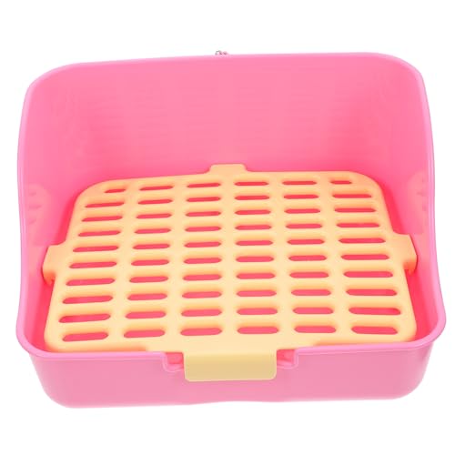 Warmhm Praktische Kaninchen Toilette Ecktoilette für Kleine Tiere Leicht und Tragbar für Kaninchen Meerschweinchen Chinchilla und aus Robustem Material Gefertigt Zufällige Warmhm Praktische Kaninchen Toilette Ecktoilette für Kleine Tiere Leicht und Tragbar für Kaninchen Meerschweinchen Chinchilla und aus Robustem Material Gefertigt Zufällige von Warmhm