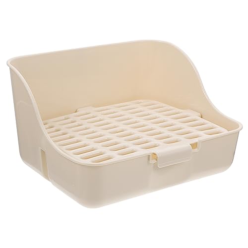 Warmhm Praktische Kaninchen Toilette aus Hochwertigem Kleintierstreu Box für Käfige für Meerschweinchen und Chinchillas Kompakt und Leicht Hygienisch und Langlebig Warmhm Praktische Kaninchen Toilette aus Hochwertigem Kleintierstreu Box für Käfige für Meerschweinchen und Chinchillas Kompakt und Leicht Hygienisch und Langlebig von Warmhm