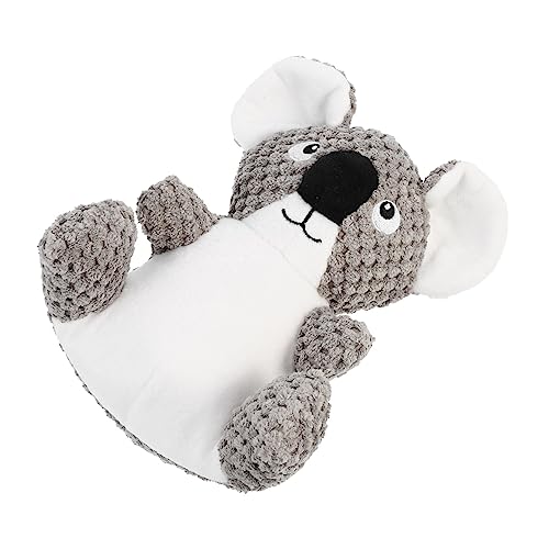 Warmhm Quietschendes Plüschhundespielzeug Interaktives Haustiermolarspielzeug für Weicher Begleiter mit Geräuschfunktion für Zahnpflege Langlebig und Waschbar Warmhm Quietschendes Plüschhundespielzeug Interaktives Haustiermolarspielzeug für Weicher Begleiter mit Geräuschfunktion für Zahnpflege Langlebig und Waschbar von Warmhm
