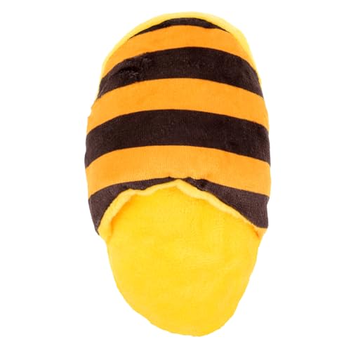 Warmhm Quietschendes Slipper Form Bissfestes Kauspielzeug für Interaktives Plüschspielzeug Fördert und Training für Welpen und Kleine Warmhm Quietschendes Slipper Form Bissfestes Kauspielzeug für Interaktives Plüschspielzeug Fördert und Training für Welpen und Kleine von Warmhm