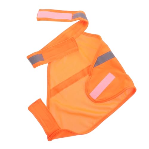 Warmhm Reflektierende Sicherheitsweste für Haustiere Hochsichtbare Atmungsaktive Hundekleidung Fluoreszent Orange S für und Erhöht Warmhm Reflektierende Sicherheitsweste für Haustiere Hochsichtbare Atmungsaktive Hundekleidung Fluoreszent Orange S für und Erhöht von Warmhm