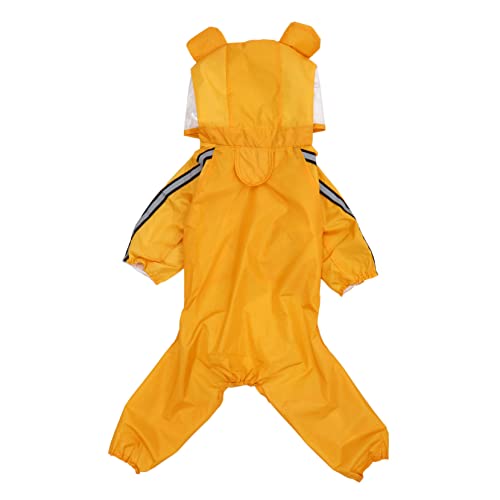 Warmhm Regenmantel Für Kleine Und Mittlere Stylischer Hundemantel Mit Leichtes Outfit Regnerische Sicheres Und Bequemes von Warmhm