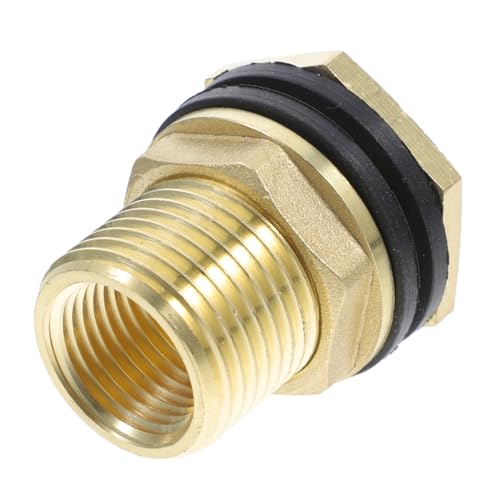 Warmhm Schottverschraubung Wassertank Anschlussadapter Innen und Außengewinde Kompatibel mit Aquarium Hausadapter und Schlauchadapter Warmhm Schottverschraubung Wassertank Anschlussadapter Innen und Außengewinde Kompatibel mit Aquarium Hausadapter und Schlauchadapter von Warmhm