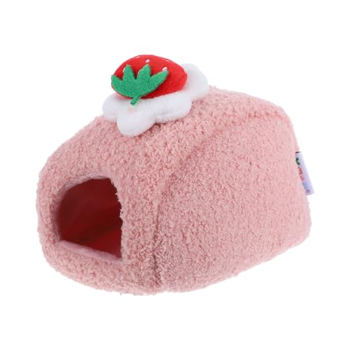 Warmhm Schweizer Roll Hamsterbett Warmes für Kleine für Hamster und Abnehmbar Reinigen Gemütlich und Komfortabel für Winter von Warmhm