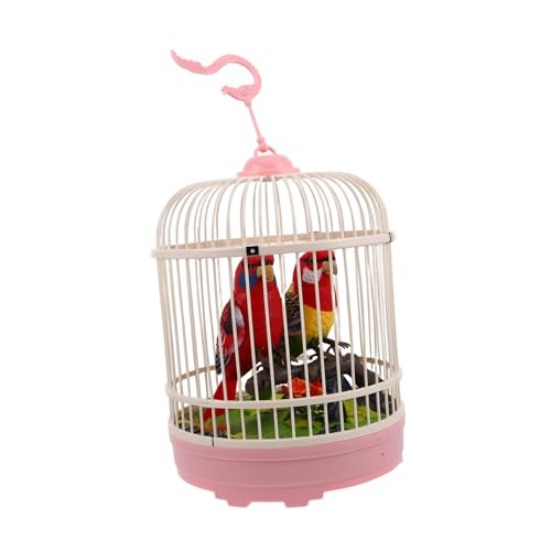 Warmhm Simulierter Vogelkäfig Singender Vogel Sprechendes Vogelspielzeug Für Vogel Im Käfigspielzeug Spielzeugvögel Plastik Warmhm Simulierter Vogelkäfig Singender Vogel Sprechendes Vogelspielzeug Für Vogel Im Käfigspielzeug Spielzeugvögel Plastik von Warmhm