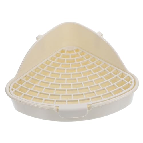 Warmhm Toilette für Haustiere Dreieckige Töpfchen für Meerschweinchen und Hamster aus Hochwertigem Langlebigem Material zu Bedienen für Wohnräume Warmhm Toilette für Haustiere Dreieckige Töpfchen für Meerschweinchen und Hamster aus Hochwertigem Langlebigem Material zu Bedienen für Wohnräume von Warmhm
