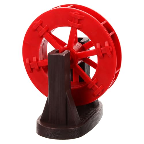Warmhm Wasserrad Kunststoff Wasserwheel Robust Wiederverwendbar für Aquarium Zubehör Garten Dekoration Indoor Outdoor Wasserprojekt von Warmhm