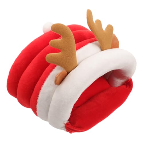 Warmhm Weihnachtliches Hamster Schlafnest in Rentierform Warmes Robustes Haustierbett für Zwerghamster Meerschweinchen Chinchillas Bequemes Strapazierfähiges Nest für Kleine Kleintiere Warmhm Weihnachtliches Hamster Schlafnest in Rentierform Warmes Robustes Haustierbett für Zwerghamster Meerschweinchen Chinchillas Bequemes Strapazierfähiges Nest für Kleine Kleintiere von Warmhm