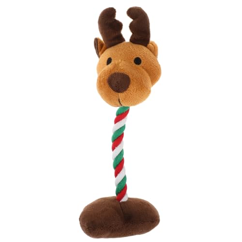Warmhm Weihnachtliches Quietschendes Hundespielzeug Interaktives Beißfestes Plüschspielzeug für Welpen Kauen und Sicheres und Langlebiges Design für Intelligenz und Spaß Warmhm Weihnachtliches Quietschendes Hundespielzeug Interaktives Beißfestes Plüschspielzeug für Welpen Kauen und Sicheres und Langlebiges Design für Intelligenz und Spaß von Warmhm