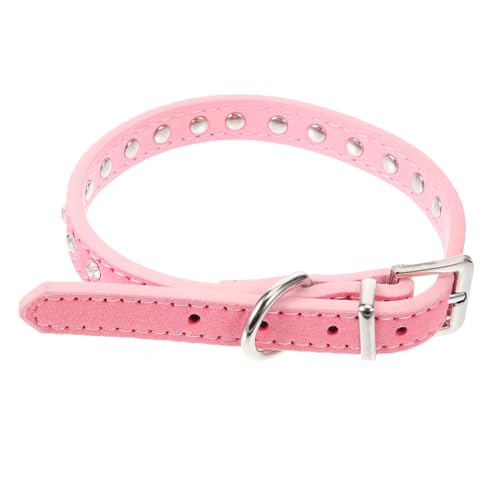 Warmhm für Haustiere Verstellbares PU Blumenform S Rosa für und Welpen mit Sicherem Verschluss und Ring Warmhm für Haustiere Verstellbares PU Blumenform S Rosa für und Welpen mit Sicherem Verschluss und Ring von Warmhm