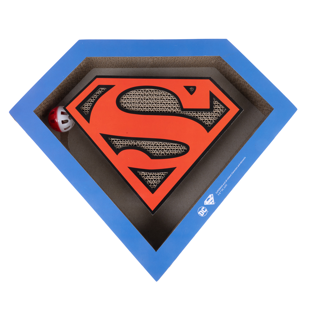 DC Superman Kratzbrett mit Kugelbahn - L 40 x B 33,2 x H 5 cm DC Superman Kratzbrett mit Kugelbahn - L 40 x B 33,2 x H 5 cm von Warner Bros