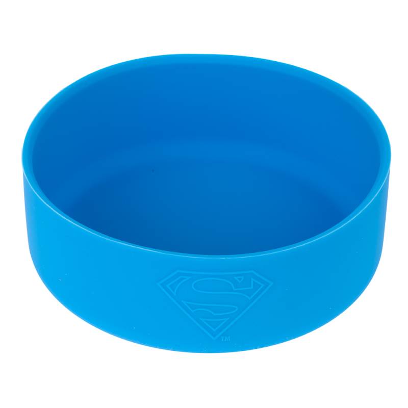 DC Superman Silikonnapf - 600 ml, Ø 14 cm von Warner Bros