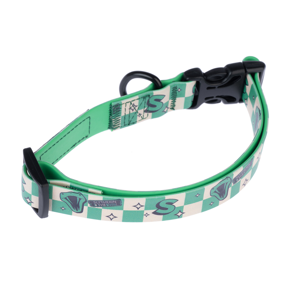 Harry Potter Halsband Slytherin, grün - Größe M: 30 - 46 cm Halsumfang, 20 mm breit Harry Potter Halsband Slytherin, grün - Größe M: 30 - 46 cm Halsumfang, 20 mm breit von Warner Bros