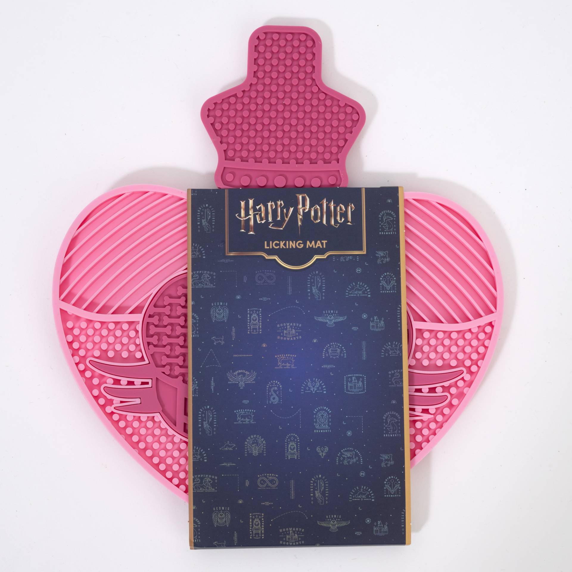 Harry Potter Schleckmatte Liebestrank, pink - ca. L 20 x B 23 x H 1 cm Harry Potter Schleckmatte Liebestrank, pink - ca. L 20 x B 23 x H 1 cm von Warner Bros