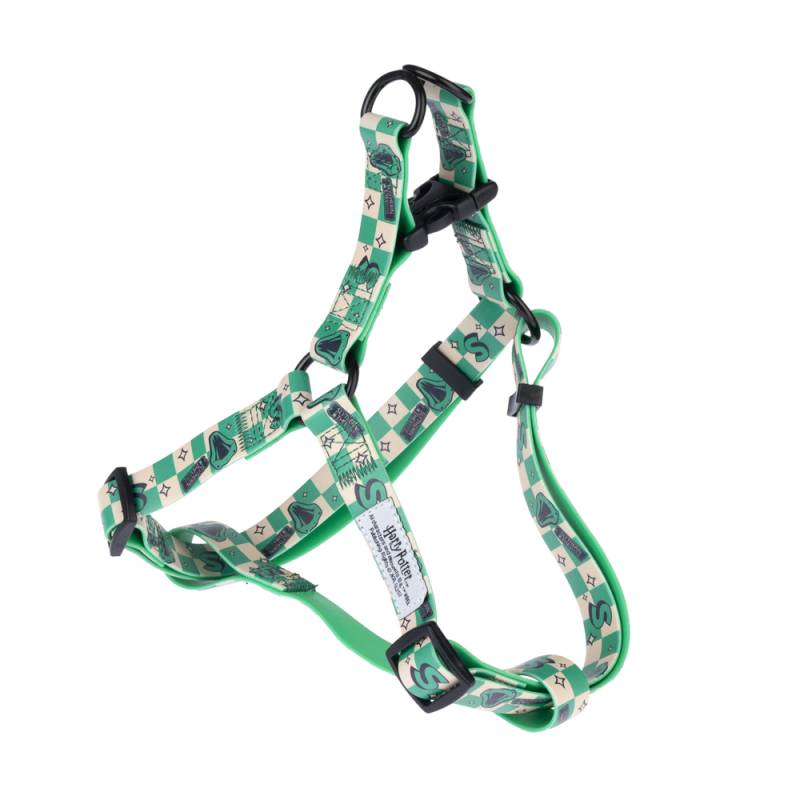 Harry Potter Slytherin Geschirr, grün - Größe L: 62 - 91 cm Brustumfang von Warner Bros