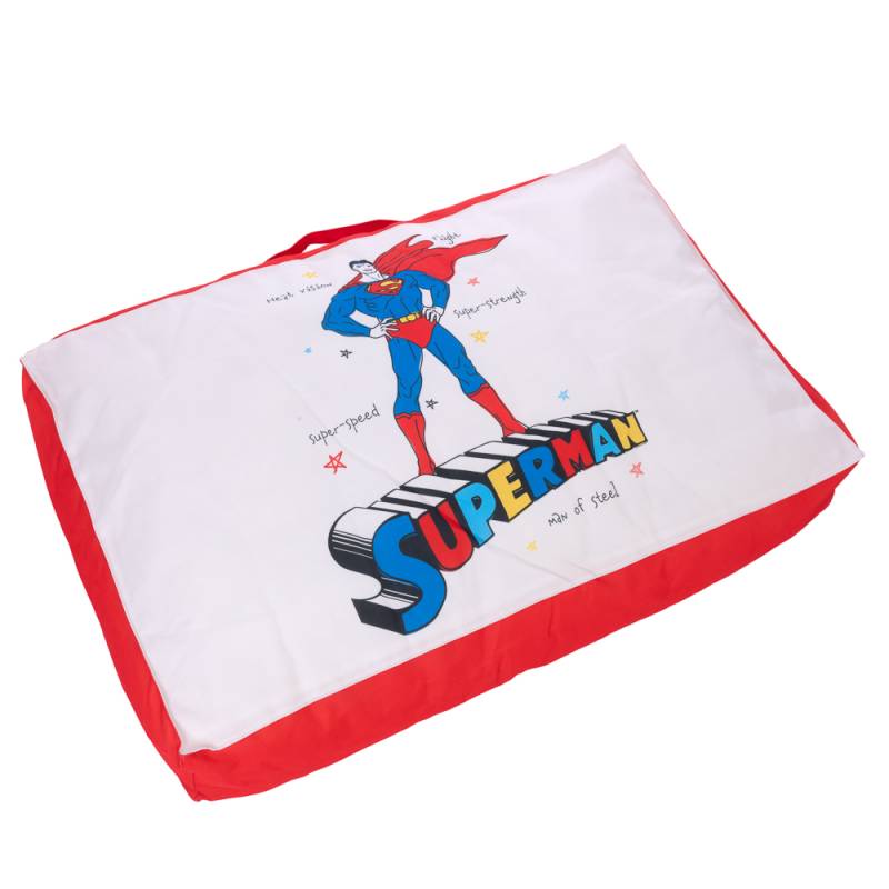 Hundematratze DC Superman - Größe M: L 100 x B 60 x H 15 cm von Warner Bros