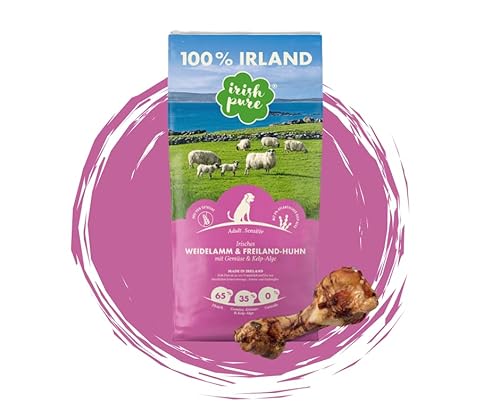 Irish Pure Adult | Weidelamm & Freiland Huhn 12kg + Power Bone | Sparpaket | Bundle Irish Pure Adult | Weidelamm & Freiland Huhn 12kg + Power Bone | Sparpaket | Bundle von Warnick´s Tierfutterservice